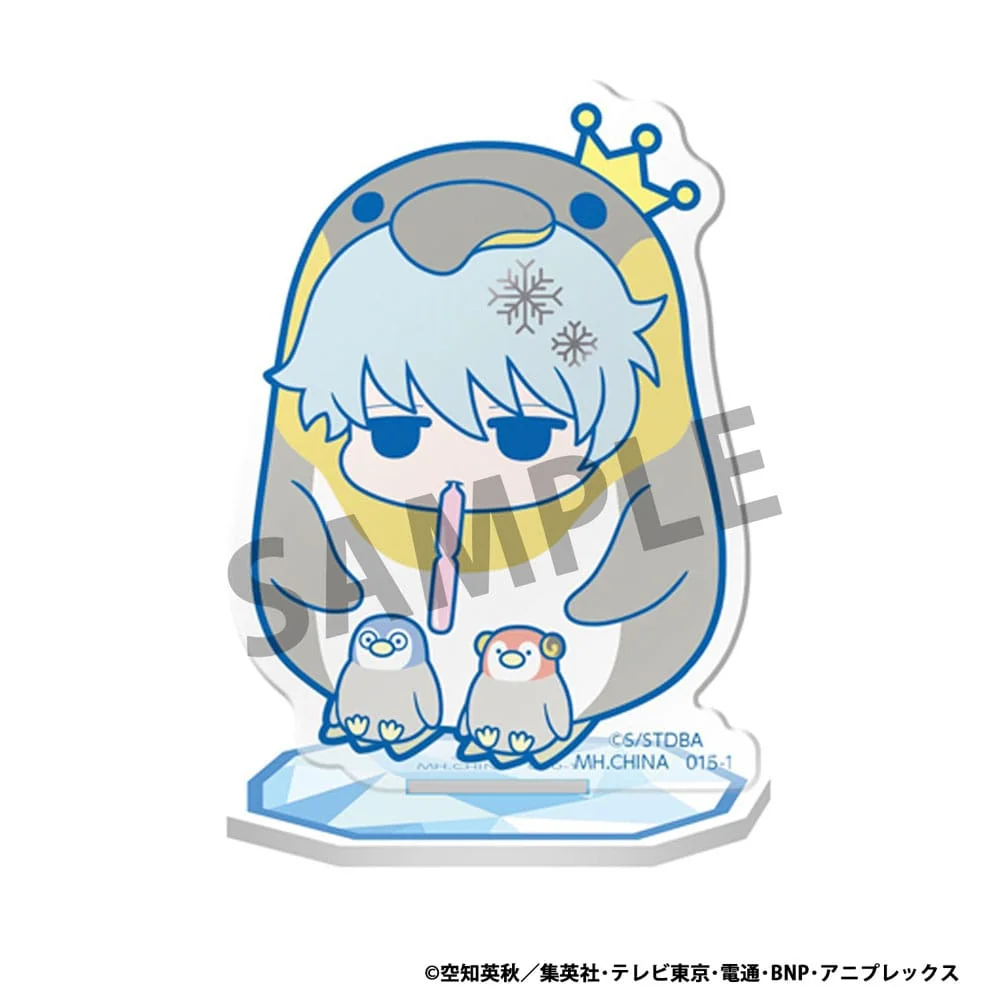 Gintama Acrylic Figure Prince Hata & Animals of Ice 6 cm - 1 Unidade